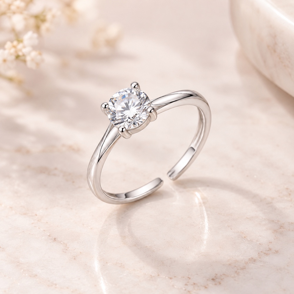 Silver ring sample product
